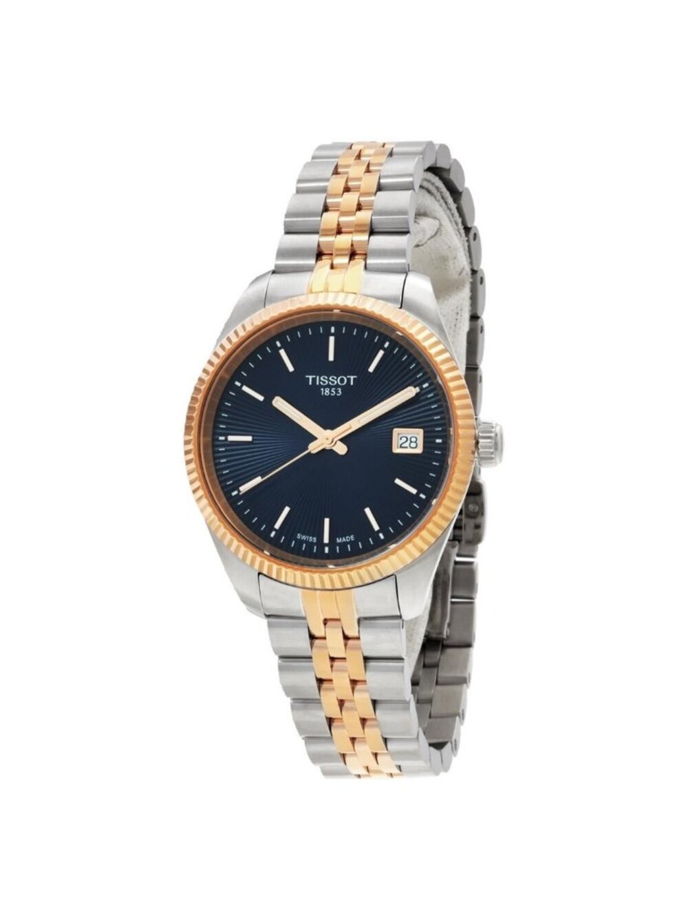 NWT Tissot Ballade Quartz Blue Dial Watch